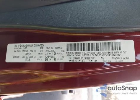 2007 Jeep Wrangler Unlimited X z USA, uszkodzony, nr VIN 1J4GA39197L147638